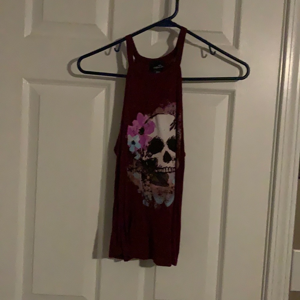 Skull tank top